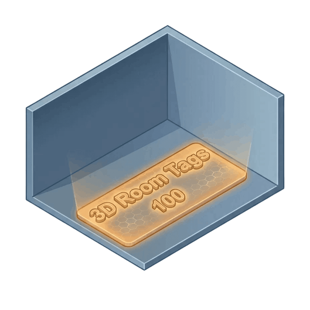 3D Room Tag Placer